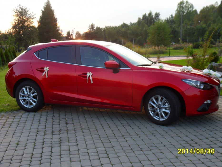 NOWOŚĆ! Przepiękna czerwona Mazda 3 Katowice śląskie