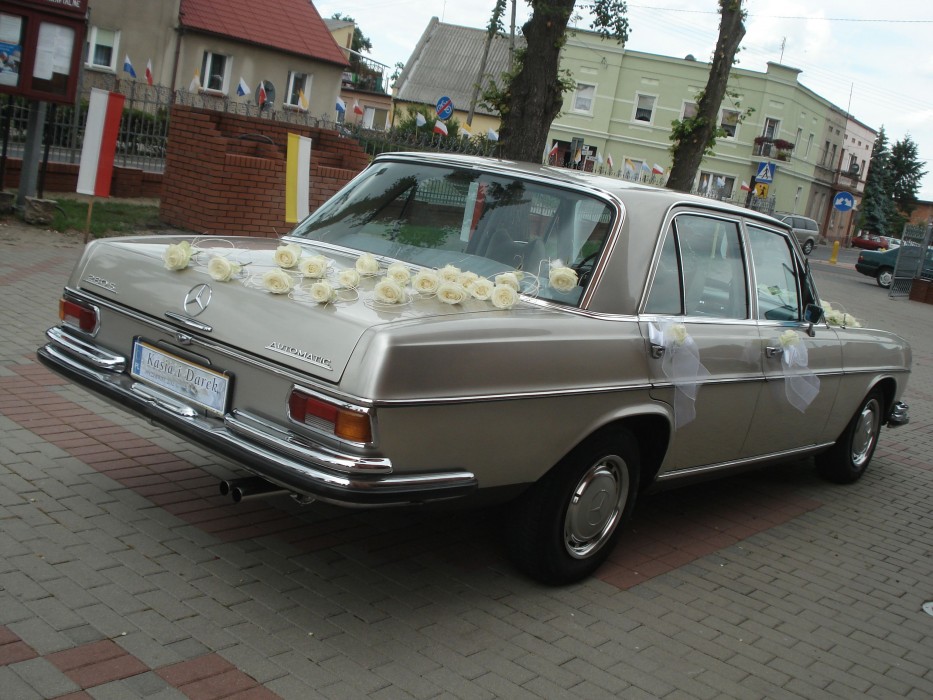 Auto do ślubu zabytkowy Mercedes W108 Auto do ślubu Szczecin