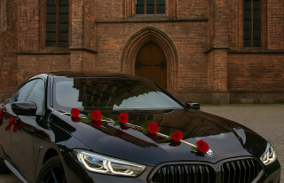 Piękne BMW 840i Białe Skóry