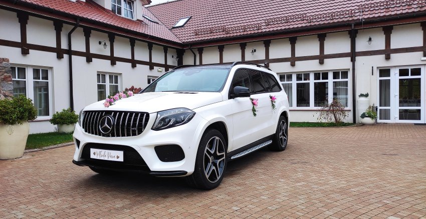 Biały Mercedes Gls z... - Grójec