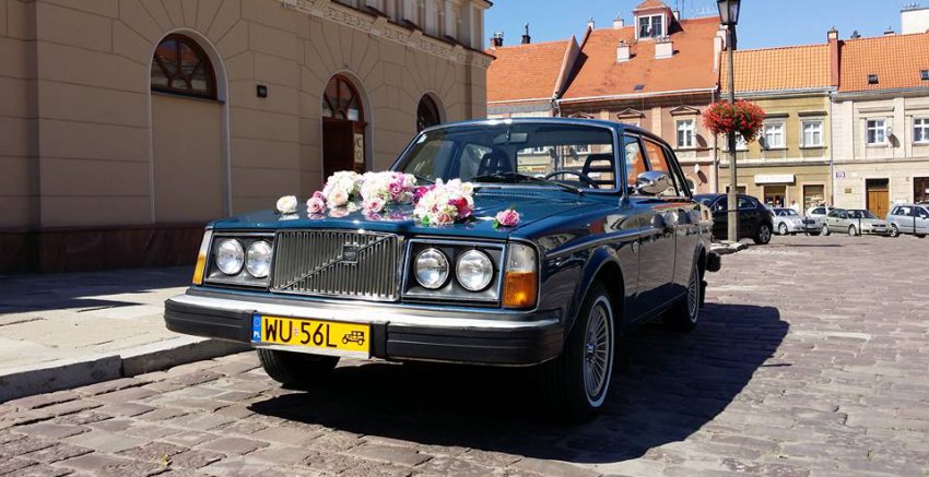 Volvo 244 do ślubu - Jarosław