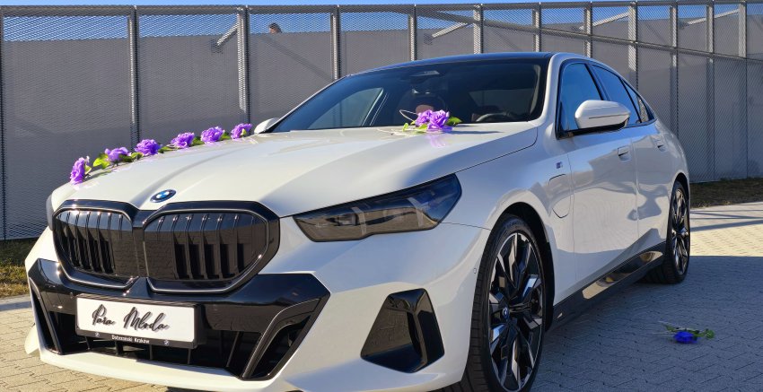 Luksusowe białe BMW do... - Kraków