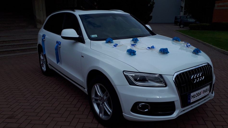 Audi Q5 SUV Białe Auto do Ślubu TANIO samochód na wesele