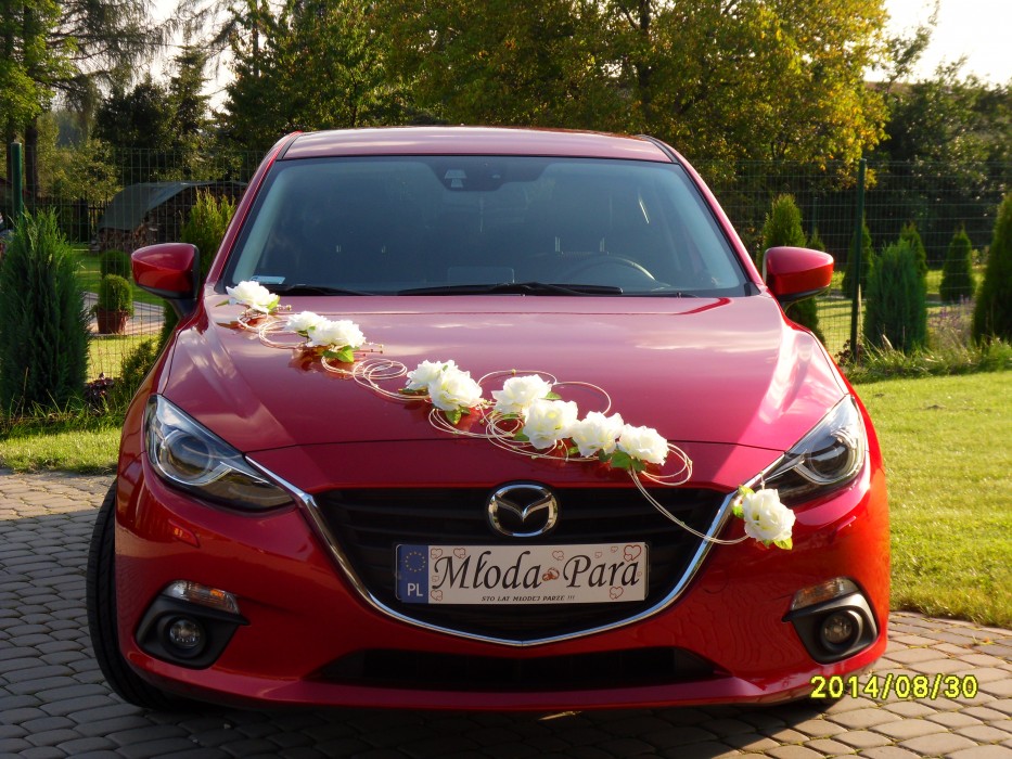 NOWOŚĆ! Przepiękna czerwona Mazda 3 Katowice śląskie