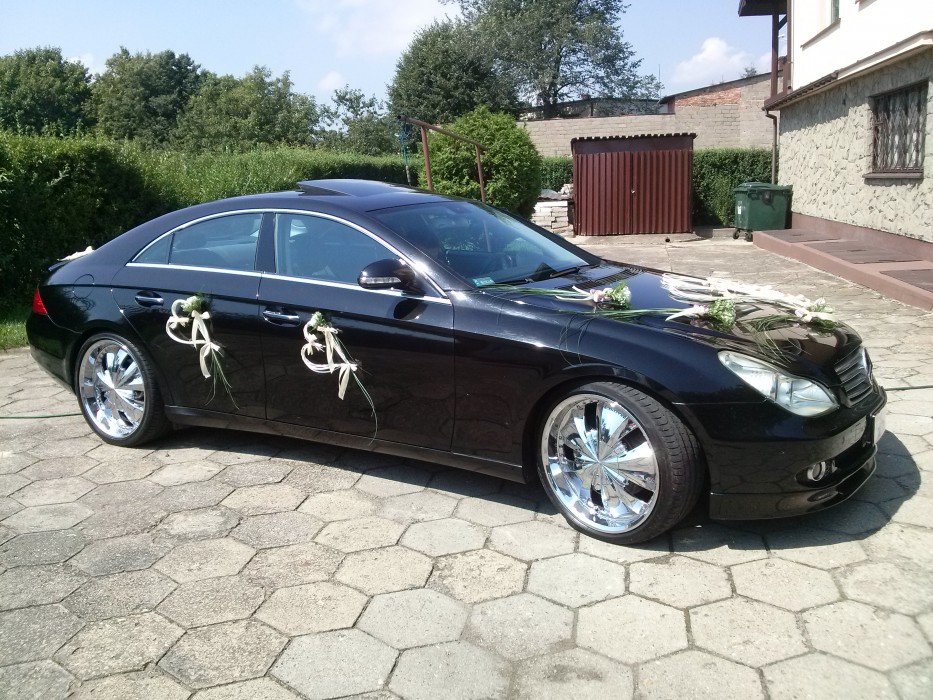Auto do ślubu Mercedes CLS Częstochowa Śląsk Auto do