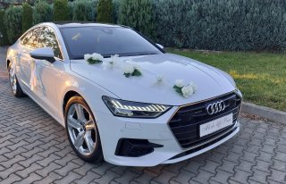 Nowe Audi A7 S-Line biały metalik Super Promocja od 500zł całość