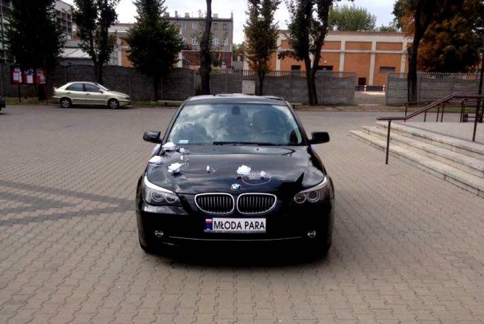 BMW E60 TANIO Auto do ślubu Pabianice
