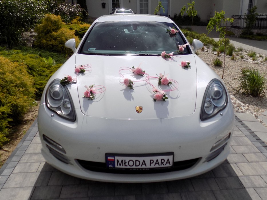Porsche Panamera do ślubu na wesele Last Minute Auto do