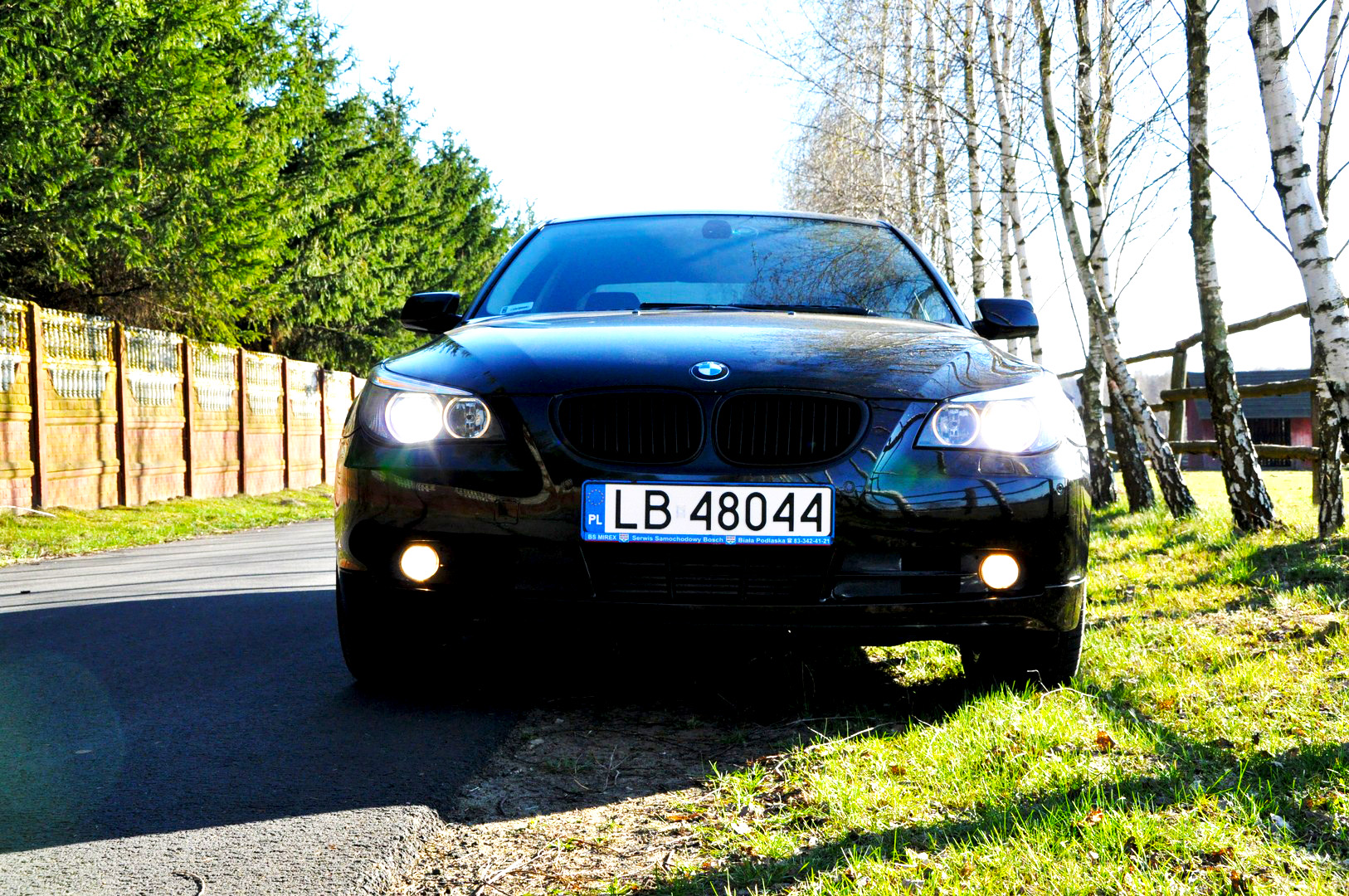 BMW E60 530XD Shadow Line , Auto do ślubu Biała Podlaska