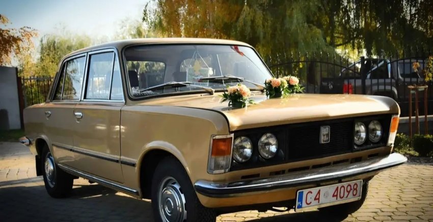 Polski Fiat 125p - Bydgoszcz