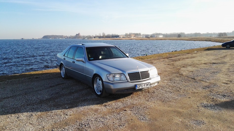 Mercedes S500 w140 Auto do ślubu Sławoszyno