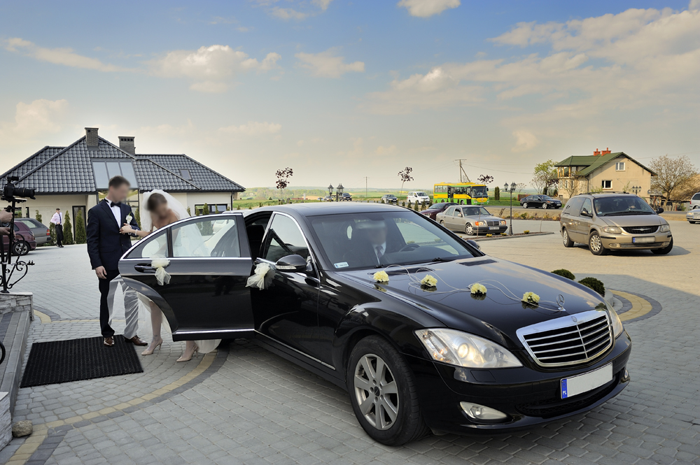 Luksusowy Mercedes Sklasa W221 Auto do ślubu Dębica