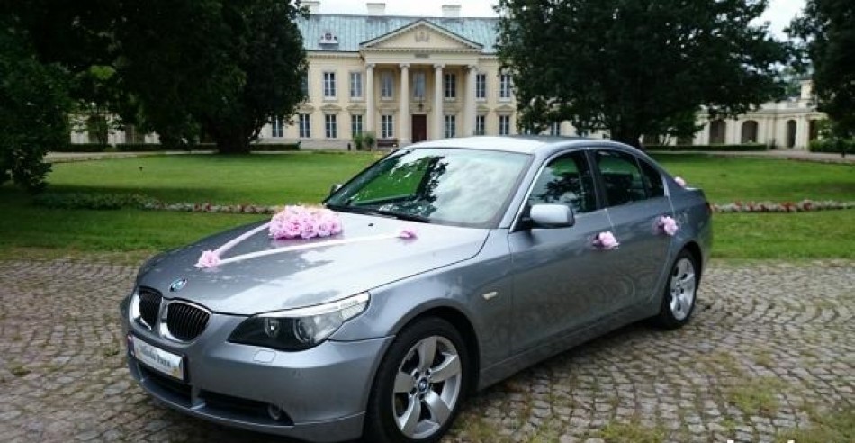 BMW E60 na ślub, tanio. Auto do ślubu Częstochowa