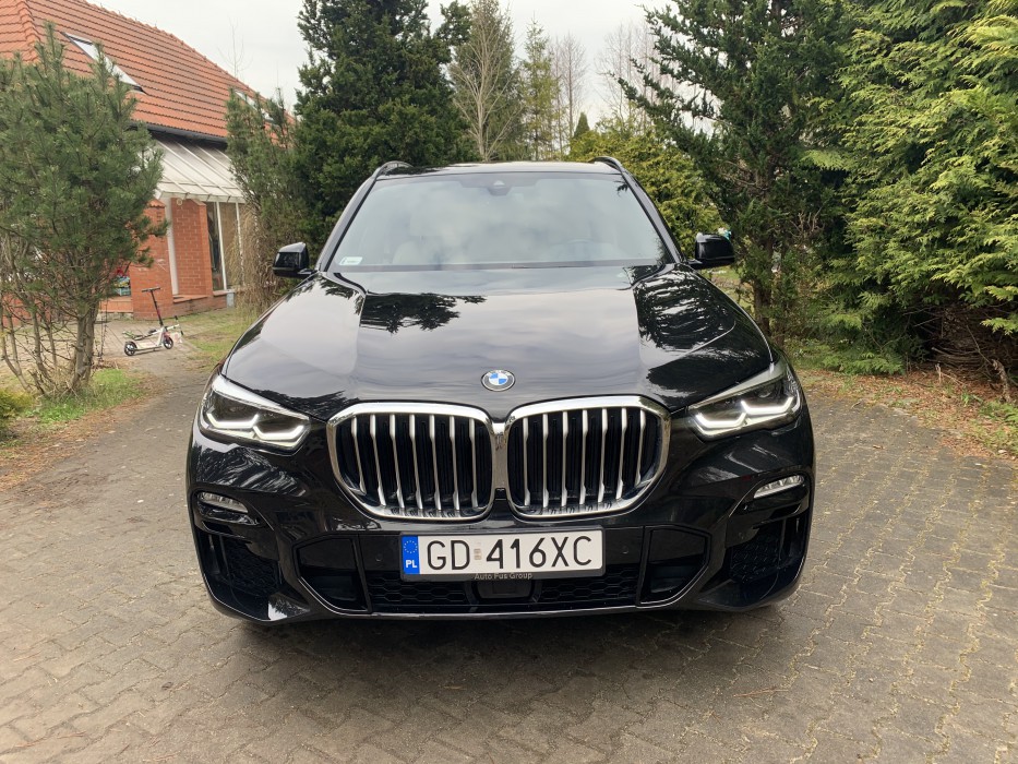 Nowe Czarne BMW X5 MSport * BIAŁY SKÓRY * Auto do ślubu