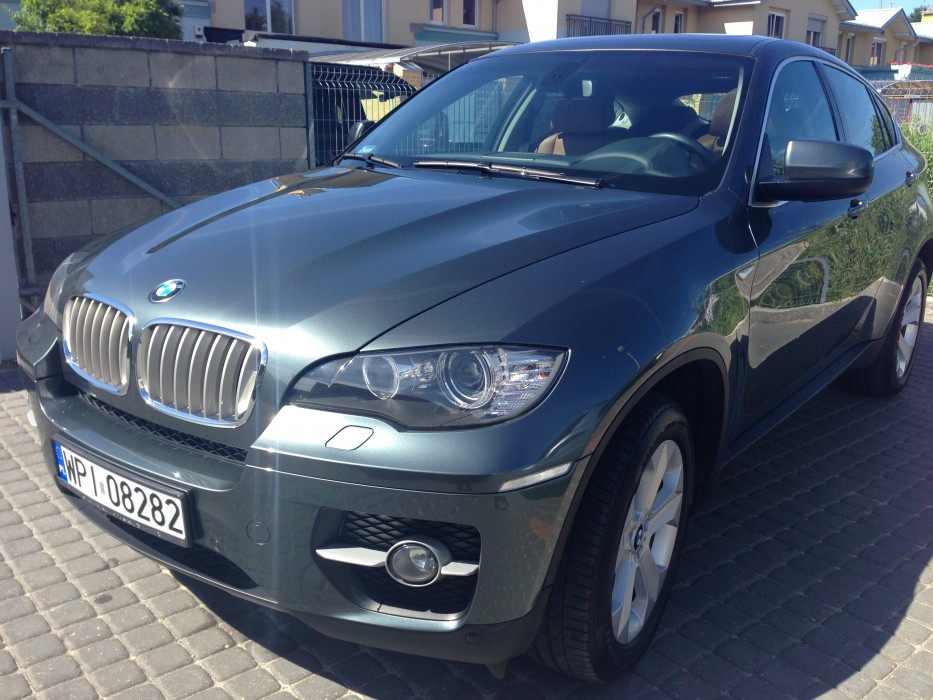 Prestiżowym BMW X6 zawiozę do ślubu. Auto do ślubu Warszawa