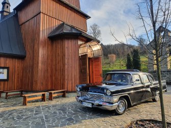 👑 Czajka GAZ-13  – Wołga do ślubu! 👑 Kraków