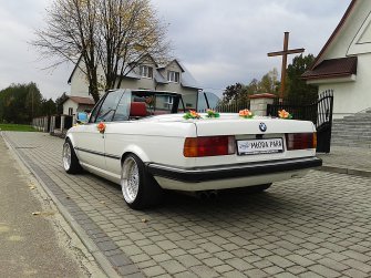 --Auto do Ślubu  BMW E30 Cabrio    --  Warszawa