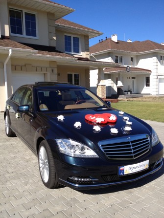 Limuzyna do ślubu Mercedes S klasa 2012 r Warszawa i okolice