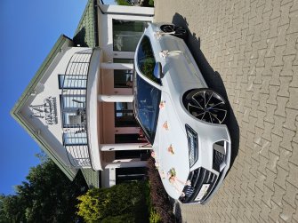 Auto do ślubu. Sportowa limuzyna audi S7. Białystok
