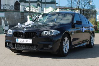 Auto do ślubu Białystok BMW F10 Wolne terminy w okazyjnej cenie !