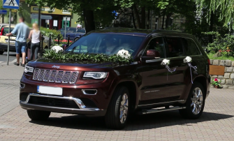 Jeep Grand Cherokee - duży luksusowy SUV do ślubu Poznań