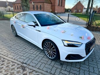 Najnowszy model BIAŁE AUDI A5 Bydgoszcz