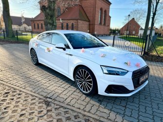 Najnowszy model BIAŁE AUDI A5 Bydgoszcz