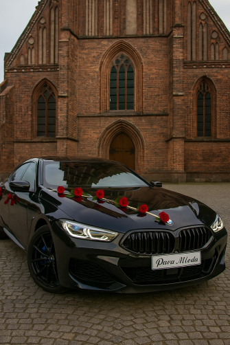 Piękne BMW 840i Białe Skóry Łódź