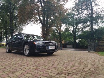 Audi A8L do ślubu wolne terminy Łódź