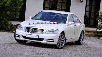 Perłowo Biały Mercedes AMG Nowy Sącz