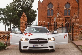 DODGE CHARGER - do ślubu kultowym amerykańskim autem Koszalin