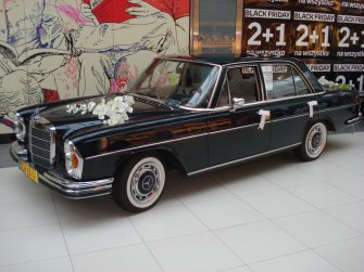 Auto do ślubu Mercedes retro Gryfów Śląski