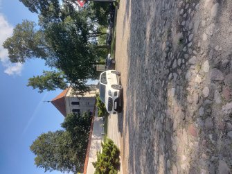 Biały Mercedes Gls z czarnym dachem Grójec