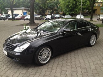MERCEDES CLS - ŚLUB, CHRZCINY, PRZYJĘCIA - WYNAJEM Warszawa