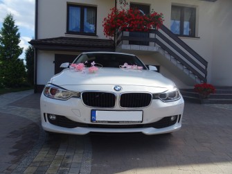 Auto do ślubu BMW F30 BIAŁY Łódź