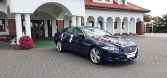 Pięknym Jaguarem do ślubu Łapy