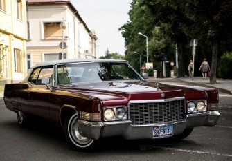 Cadillac DeVille cabrio 1970 Warszawa - do ślubu