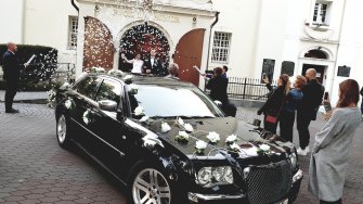 Bentley style * CHRYSLER 300C * Amerykańska Limuzyna do Ślubu Bydgoszcz