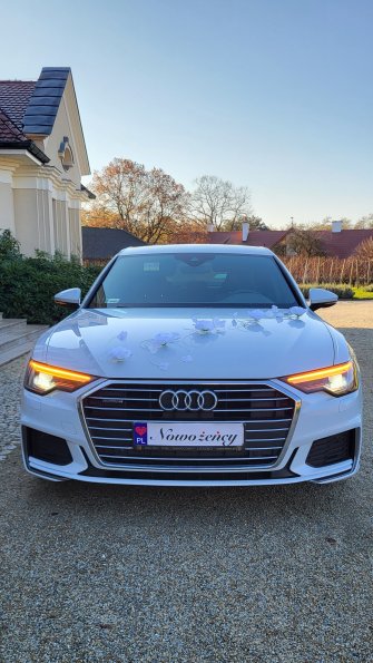 Białe Audi na wesele Tel. 519 813 274 Zielona Góra