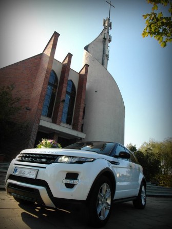 Auto do ślubu Range Rover Evoque & Jeep Grand Cherokee Rypin