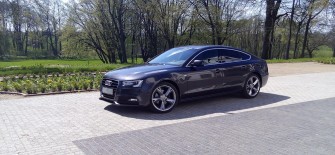 Audi A5 S-LINE, SZARA PERŁA!!! Z przystrojeniem!!!  Zawiercie