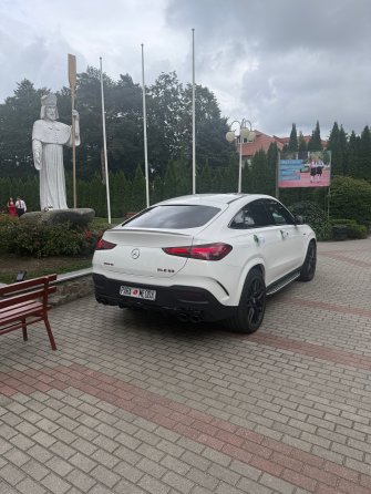 Auto do Ślubu Samochód na Wesele Mercedes GLE Coupe AMG  Gdańsk