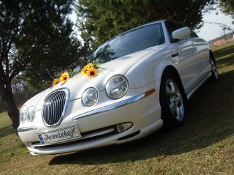 Jaguar S Type do ślubu. Zawiercie 