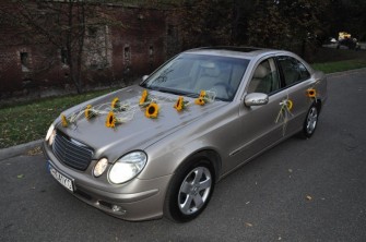 Luksusowy ZŁOTY Mercedes E-klasse Kraków
