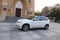 Białe BMW X5M - Ślub, Transfer VIP ŁÓDŹ