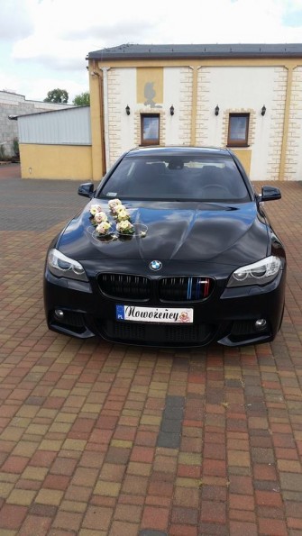 Piękne BMW F10 do ślubu Poznań