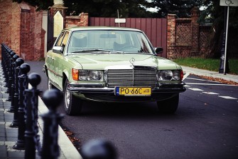 Zabytkowy MERCEDES W116 z 1977, do ślubu i nie tylko, WOLNE TERMINY Poznań