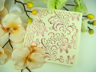 zaproszenie na ślub z kolekcji Flores Kazimierza Wielka