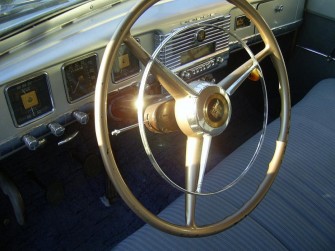 DODGE CORONET LIMOUSINE (1949) z kolekcji 10 zabytkowych limuzyn Olsztyn