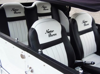 Kabriolet Nestor Baron Alfa Romeo do ślubu na wesele Chrysler 300C Biała Podlaska